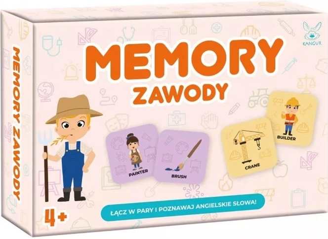 Pexeso: trening pamięci i angielskiego słownictwa