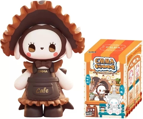 Lucky Emma figurka kolekcjonerska Secret Forest Coffee Shop blind box - 1 sztuka