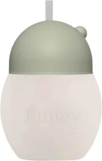 Élhée kubek treningowy ze słomką coconut 240 ml sand sage