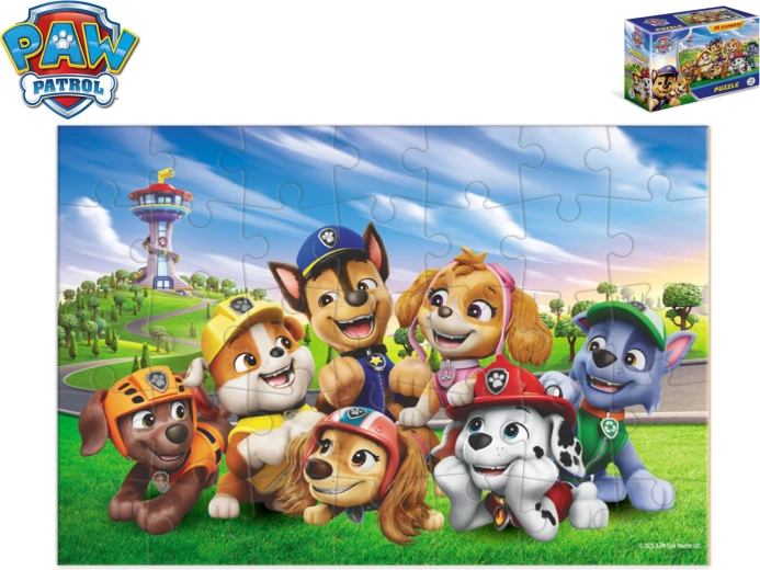 Puzzle Psi Patrol w pudełku 35 elementów