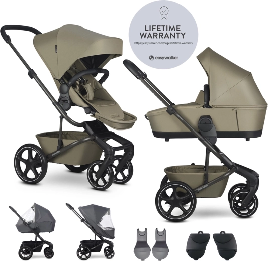 Easywalker Harvey NXT xl set – wózek 2w1 moss green