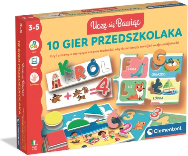 10 gier dla przedszkolaków