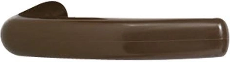 Klamka wewnętrzna Klasik brązowa, plastikowa, 1 para