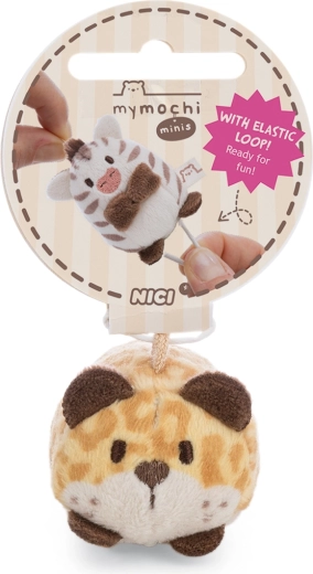 Nici MyMochi pluszowa zawieszka Leopard Ichiro 5 cm (leżący)
