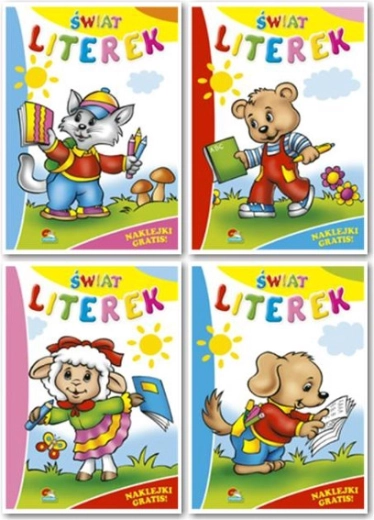 Kolorowanka Świat literek