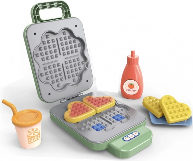 Zielona gofrownica do dziewczęcych gospodarstw domowych