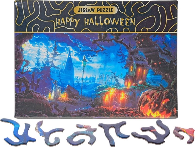 Puzzle Happy Halloween Dyniowy ogród 468 elementów