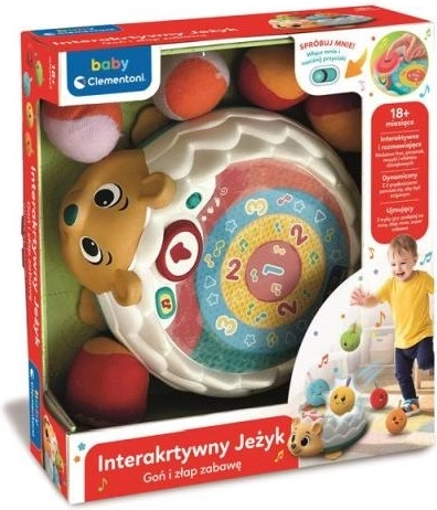 Interaktywny jeżyk Clementoni Baby