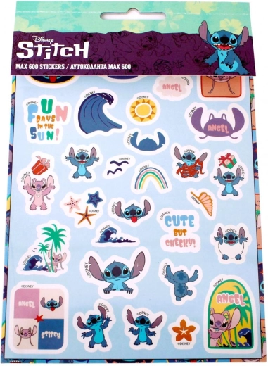 Zestaw naklejek Lilo i Stitch (600 szt.)