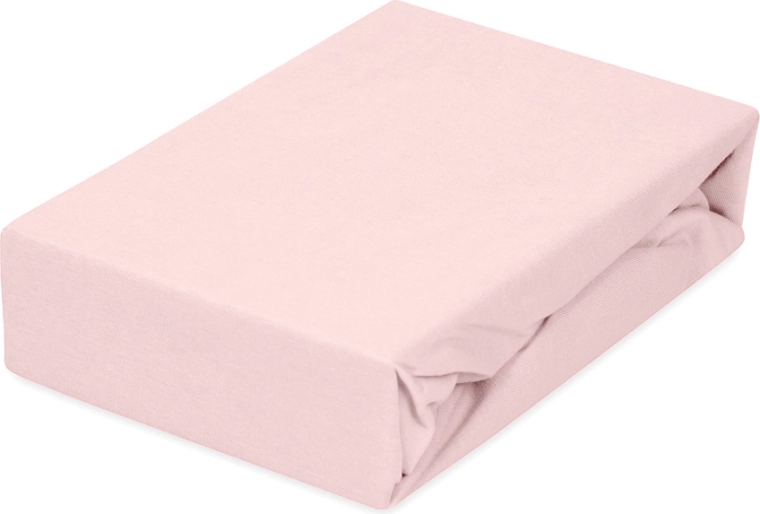 Babymatex nieprzemakalne prześcieradło jersey 70 × 140 cm różowe