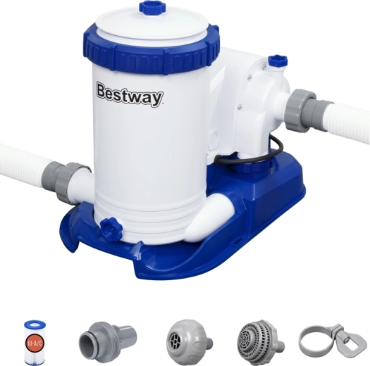 Filtracja kartridżowa z pompą 9463 l/h BESTWAY