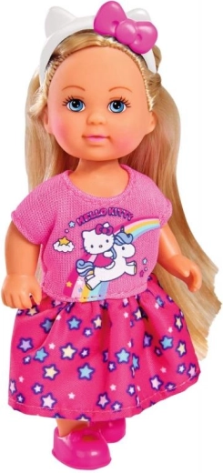 Lalka Evi Love w modzie Hello Kitty, różne rodzaje