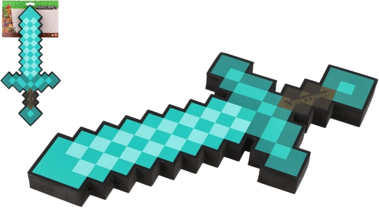 Minecraft piankowy diamentowy miecz
