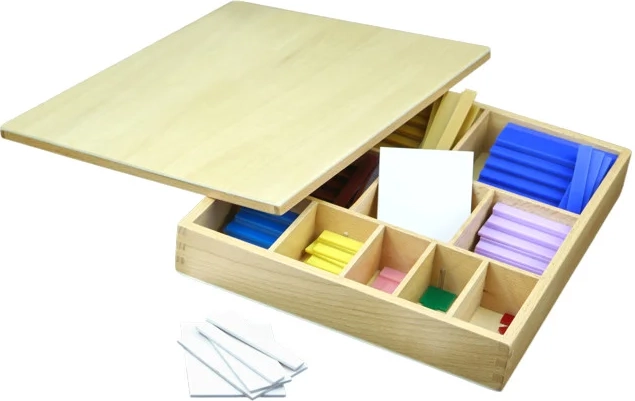 Moyo Montessori kwadrat dekanomiczny z pudełkiem