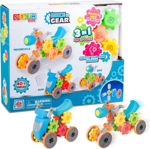 STEM zestaw konstrukcyjny motocykl i quad 3w1 HAP-P-KID