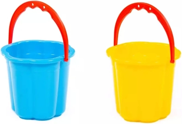 Małe wiaderko w kształcie kwiatka - 1 sztuka