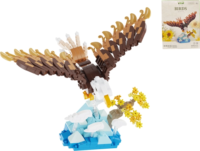 Klocki orzeł 489 elementów
