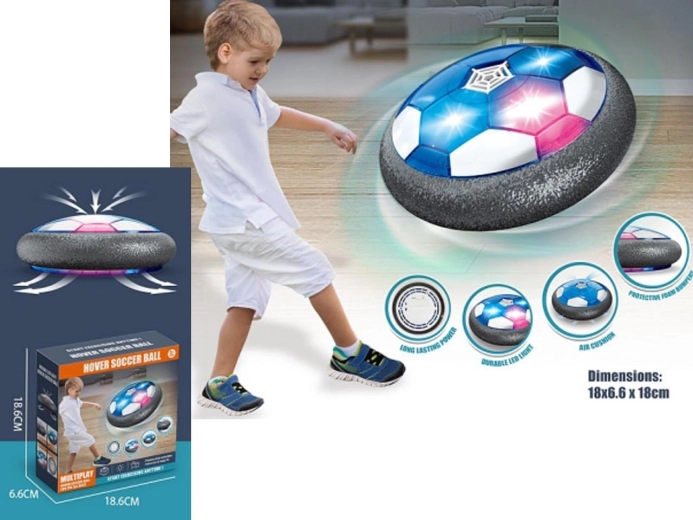 Lewitująca piłka nożna z podświetleniem LED Hover Soccer Ball