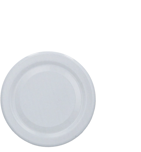 Zestaw czarnych emaliowanych wieczek 58 mm (10 szt.)