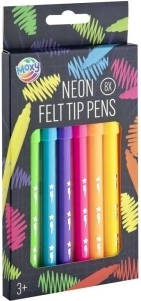 Neonowe flamastry – zestaw 8 szt.