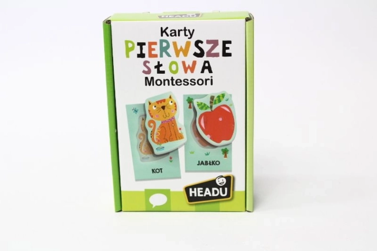 Headu Montessori pierwsze słowa (1–3 lata)