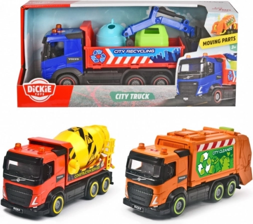 Miejskie pojazdy VOLVO FM – betoniarka, pojazd recyklingowy i śmieciarka - 1 sztuka