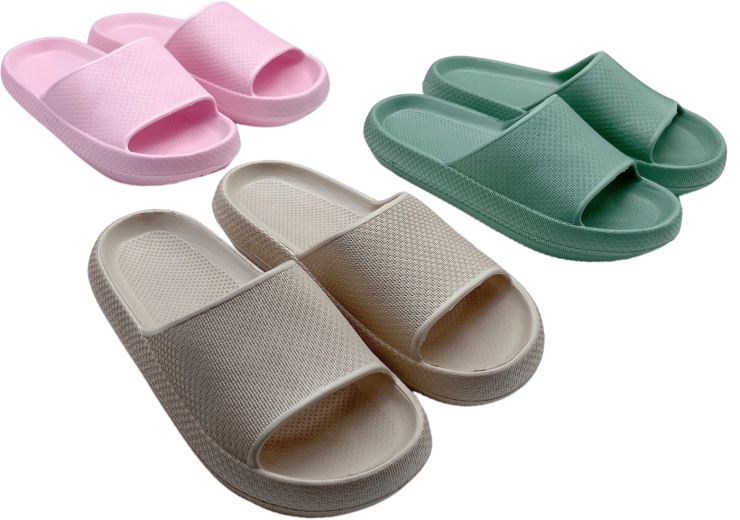 Damskie klapki z wygodną podeszwą