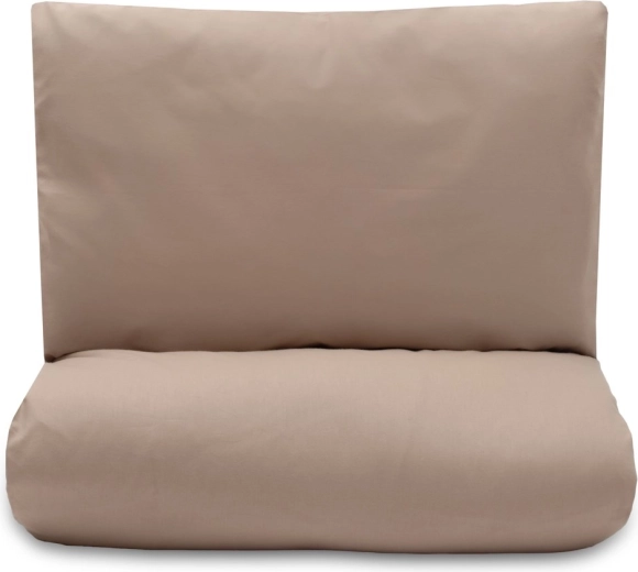 Bawełniany zestaw do łóżeczka z wypełnieniem 90 × 120 cm cappuccino