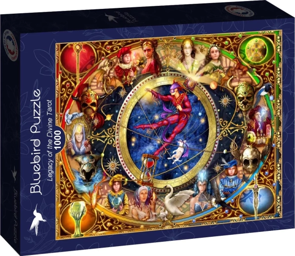 Puzzle Bluebird Dziedzictwo boskiego tarota 1000 elementów