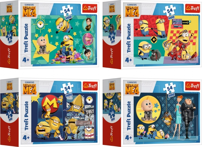 Puzzle Ja, łotr 4: Zabawa z Minionkami 54 elementy