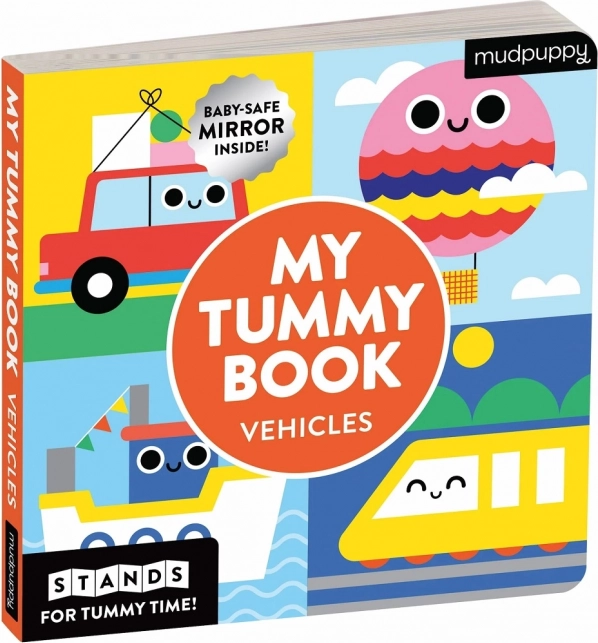 Dwustronna książeczka z lusterkiem – środki transportu