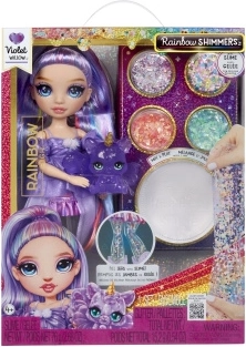 Rainbow High Shimmers Slime lalka Violet