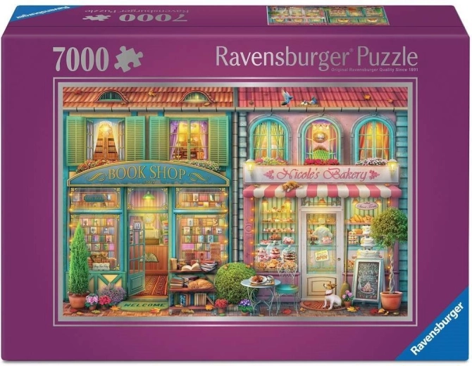 Ravensburger Puzzle Księgarnia i piekarnia 7000 elementów