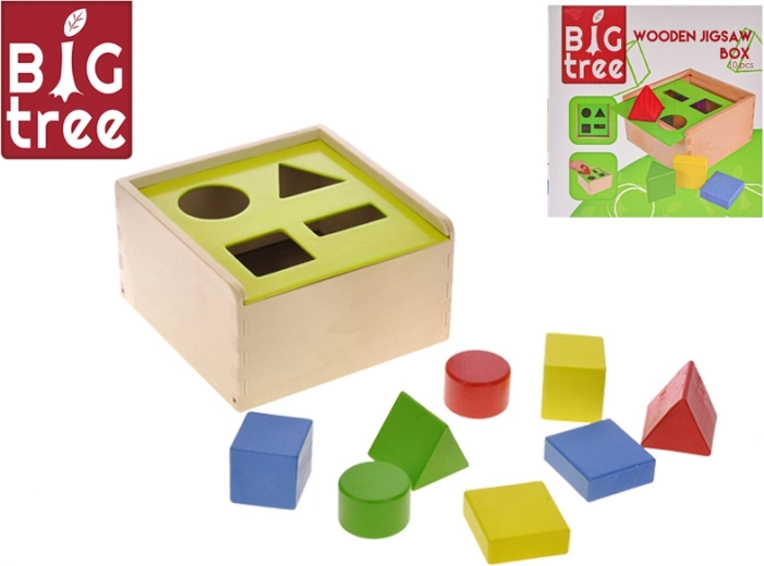 Drewniana układanka Big Tree 18 × 18 × 10 cm