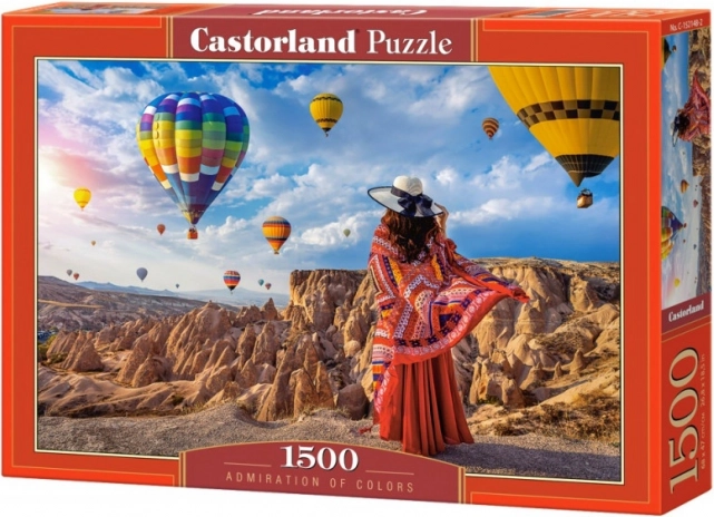 Puzzle 1500 elementów Admiration of Colors