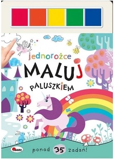 Maluj paluszkiem: jednorożce