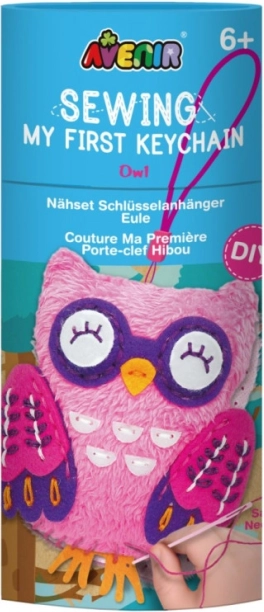 Zestaw uszyj brelok – sowa