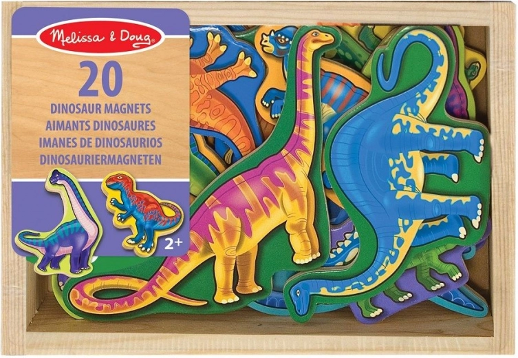 Magnesy z dinozaurami – 20 szt.