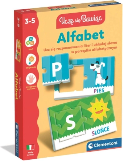 Alfabet – zabawna gra edukacyjna dla dzieci 3–5 lat
