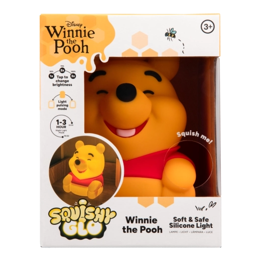 Disney Kubuś Puchatek – silikonowa lampka SquishyGlo