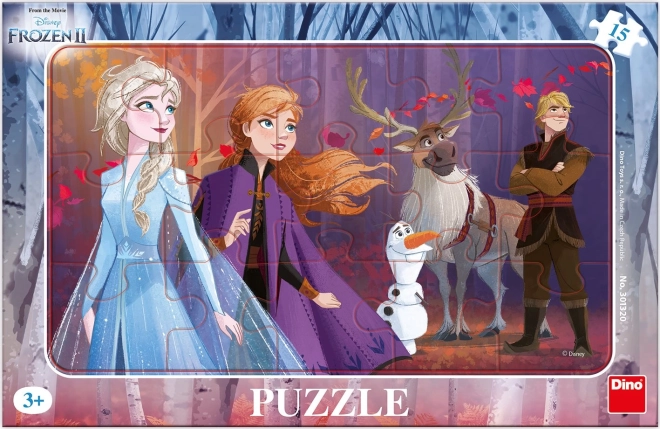Puzzle Frozen II z Kristoffem – 15 elementów planszowe