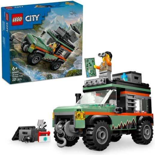 LEGO City górska terenowa ciężarówka 4x4
