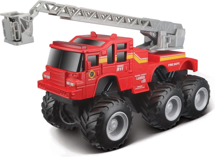Maisto Builder Zone Quarry Monsters pojazd użytkowy z drabiną