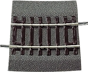 ROCO LINE łukowy tor R3 z podsypką H0 (7,5°, 419,6 mm)