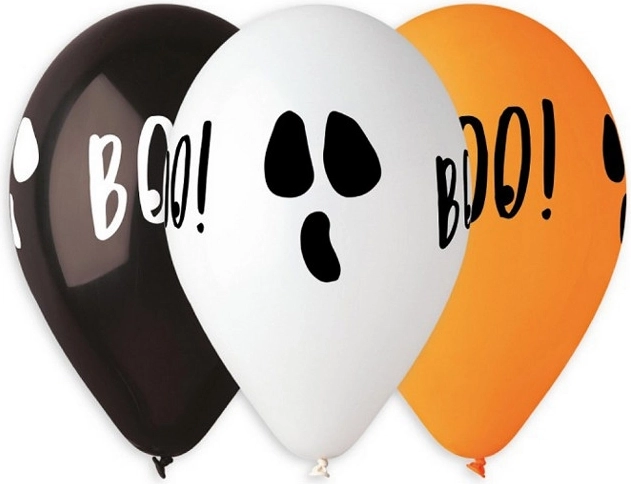 Balon Gemar 13
 pastel premium Halloween Boo! - 1 szt.