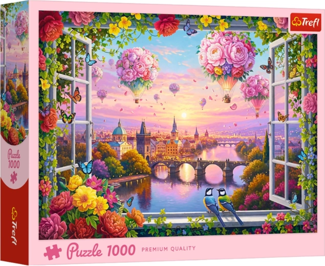 Puzzle 1000 elementów – Powiew miłości – Trefl