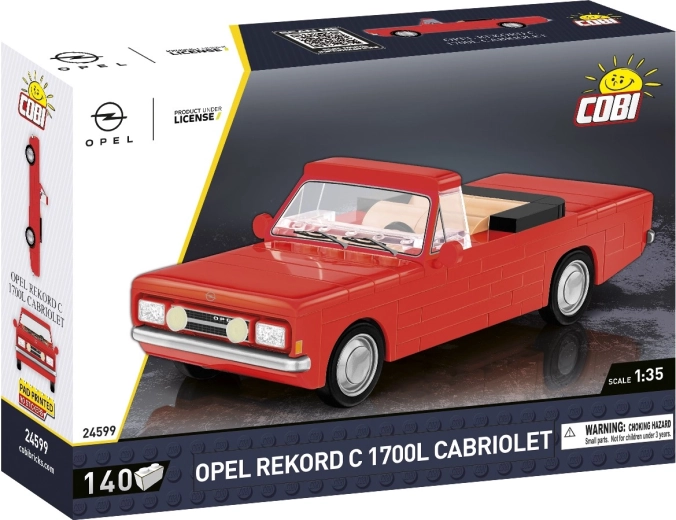 Cobi Opel Rekord C 1700L kabriolet 1:35 - 1 szt.