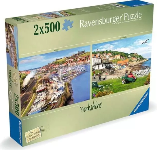 Ravensburger puzzle malownicze krajobrazy: Yorkshire 2×500 elementów