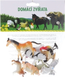 Zwierzęta domowe – zestaw 10 plastikowych figurek w woreczku