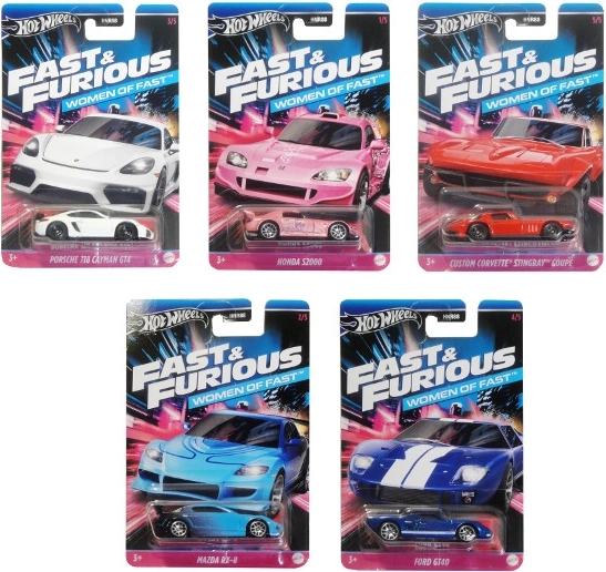 Hot Wheels auto Szybcy i wściekli – 1 sztuka